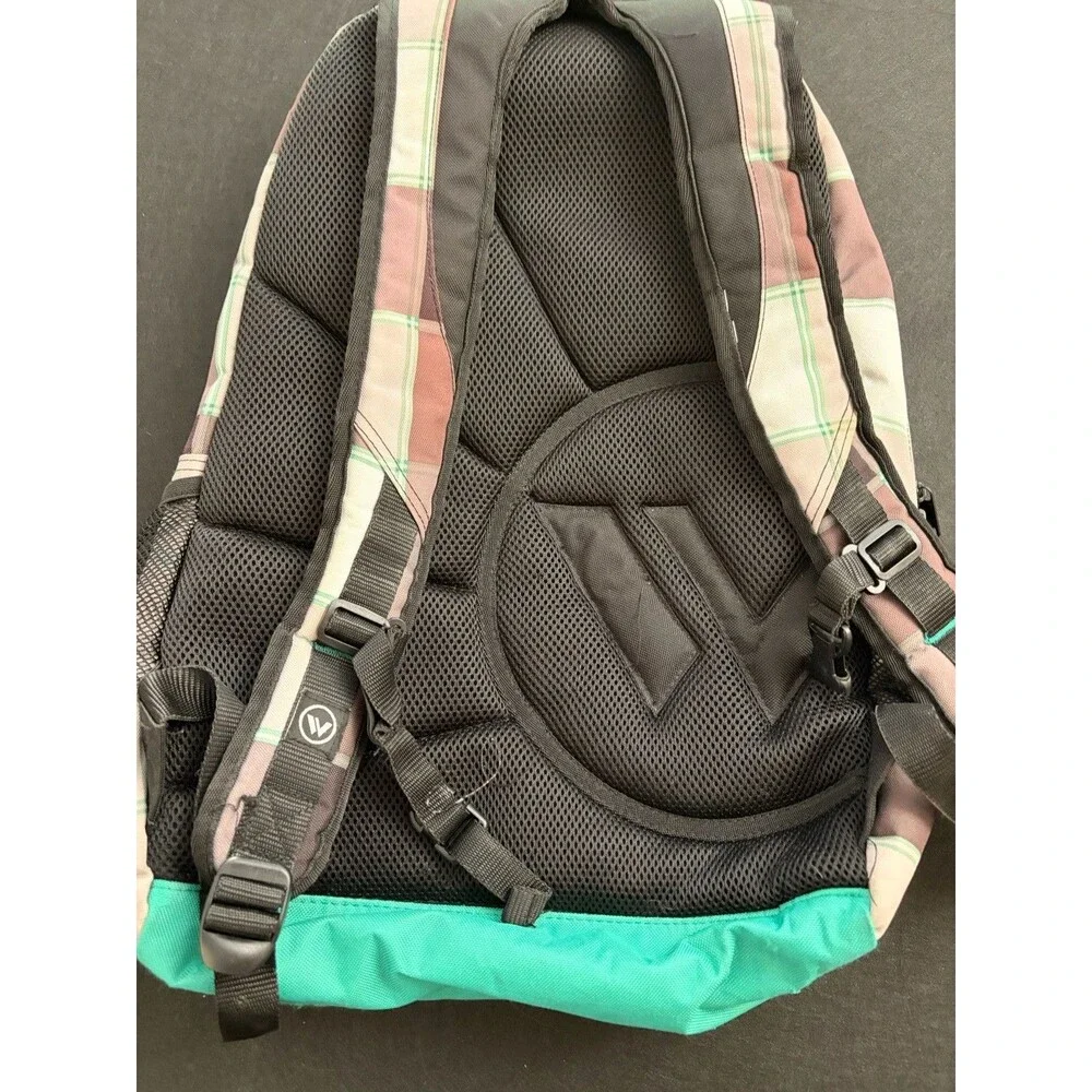 Y2k Burton Shaun White Collection Laptop Backpack Rare Green Brown Snowboard